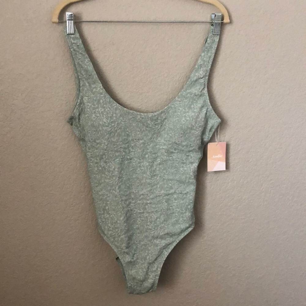 NWT Andie “Ibiza” floral one piece swimsuit